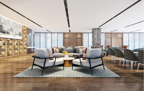 四通大厦商务接待区